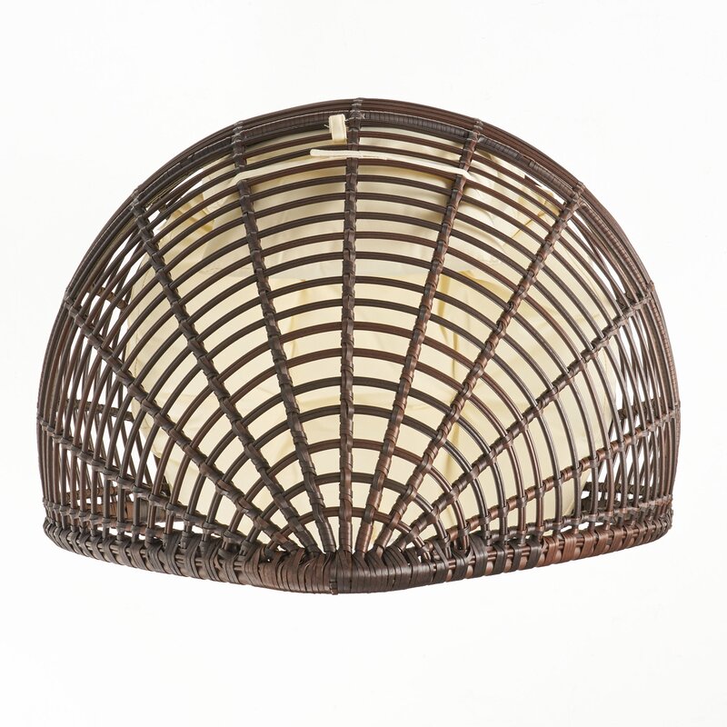 contemporary patio seating chair with soft cushions