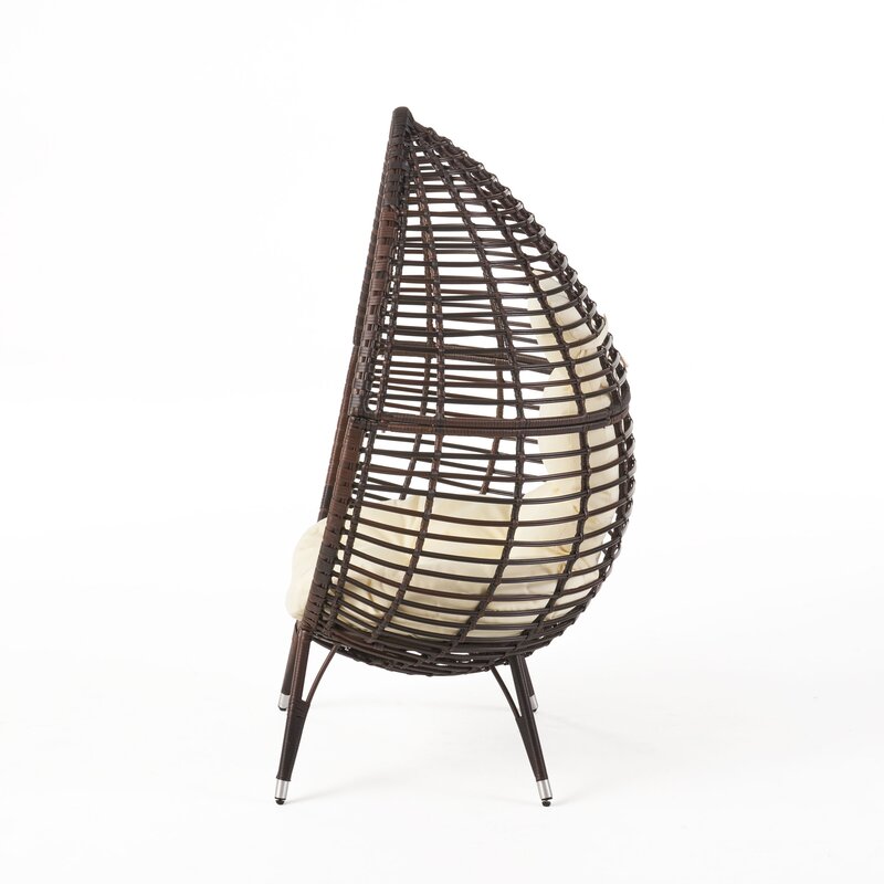 pair of all-weather patio chairs for garden seating