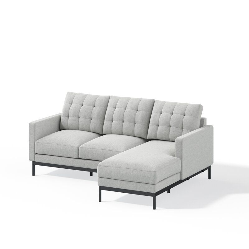 Versatile L-shaped sectional with movable components
