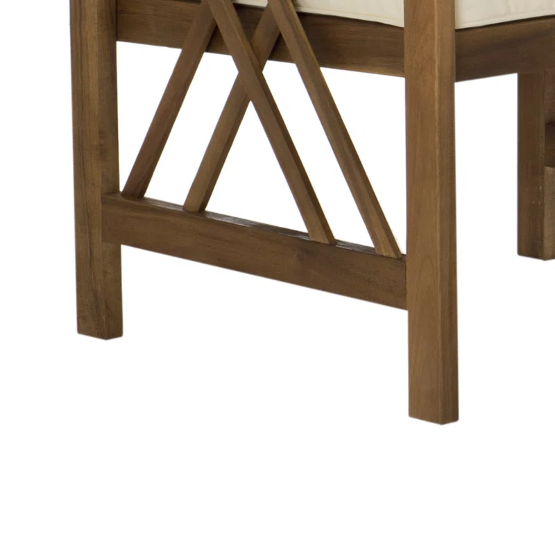 Garden conversation set with side table